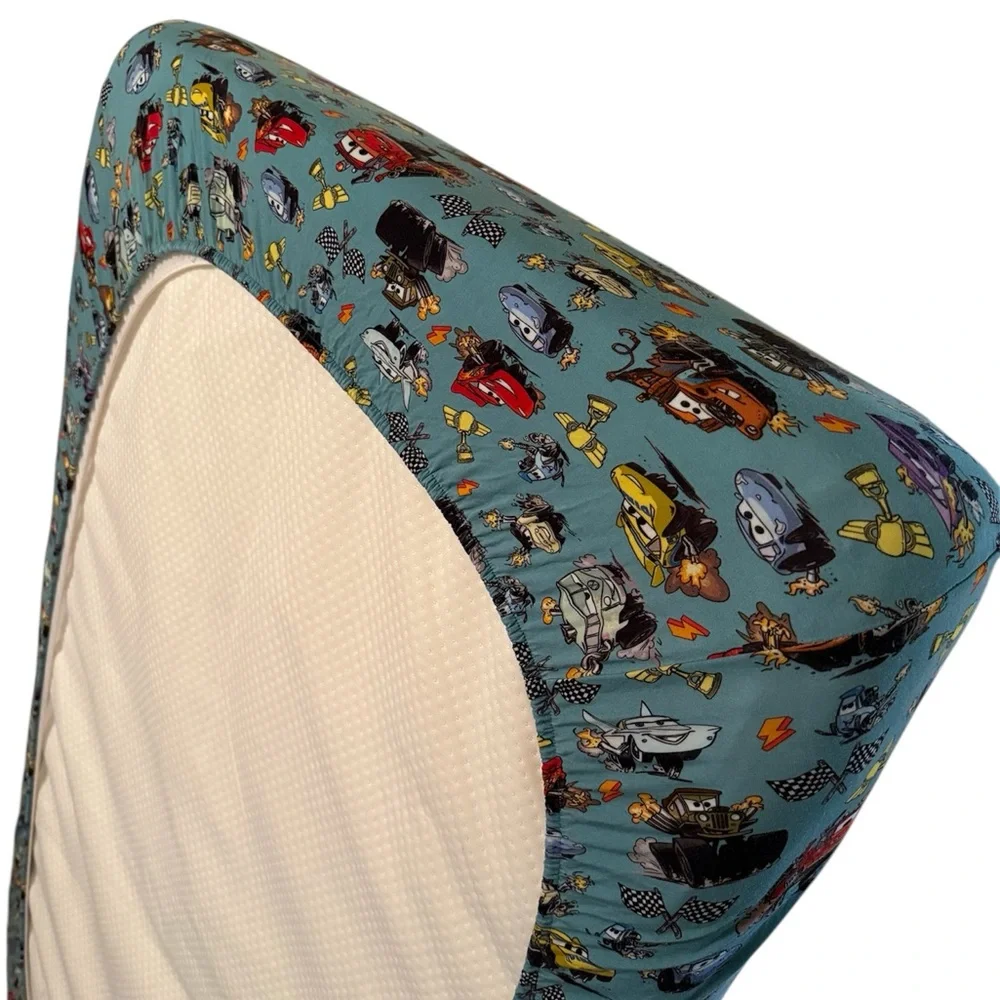 Posh Peanut Disney Pixar Cars Bedding crib sheet